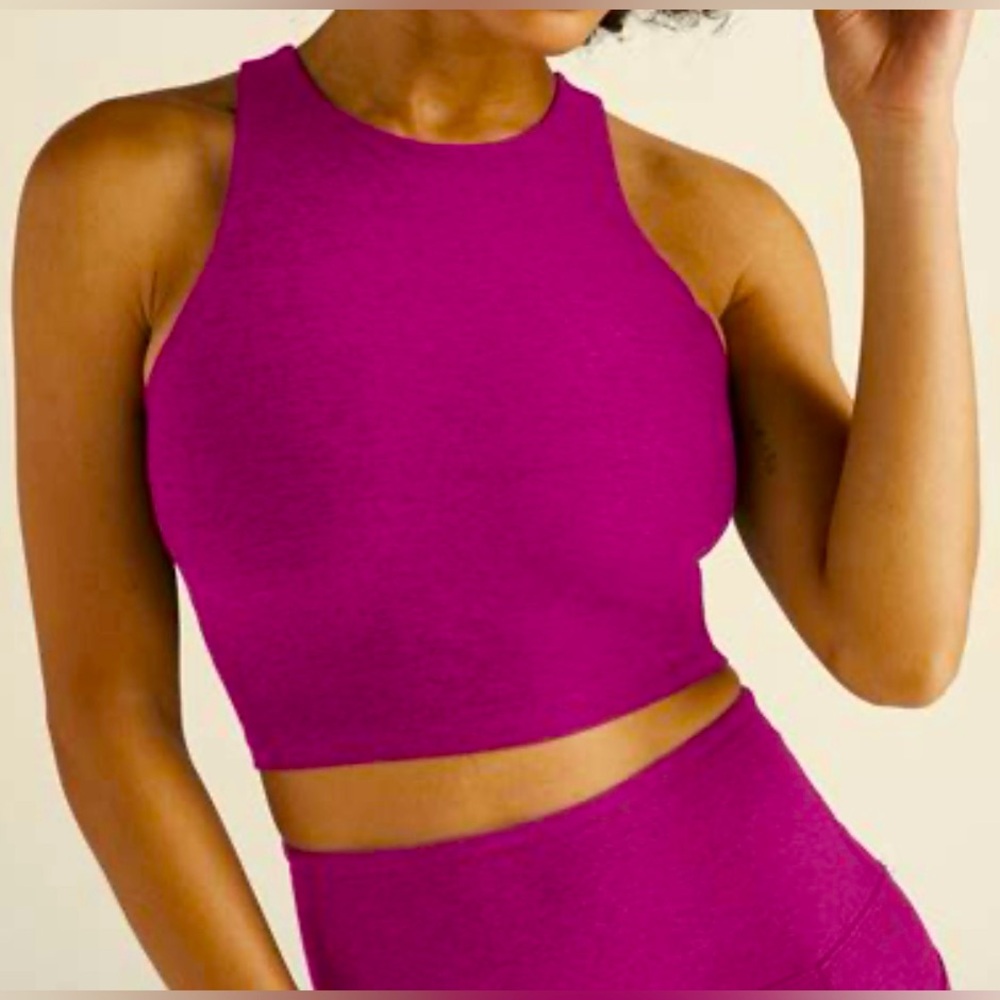 Beyond Yoga Spacedye Refocus Crop Tank S/P NWT